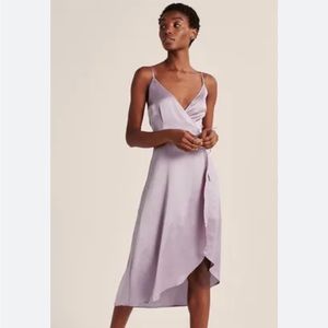 A&F• NWT Silk Wrap Dress